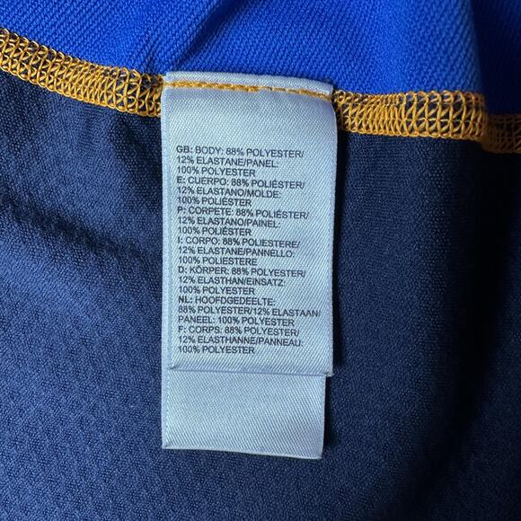 The North Face Pullover Mens XL Blue VaporWick Quarter Zip Long Sleeve Athletic - Picture 8 of 11